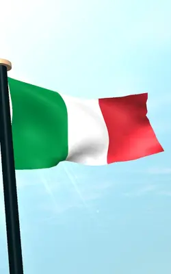 Italy Flag 3D Free android App screenshot 1